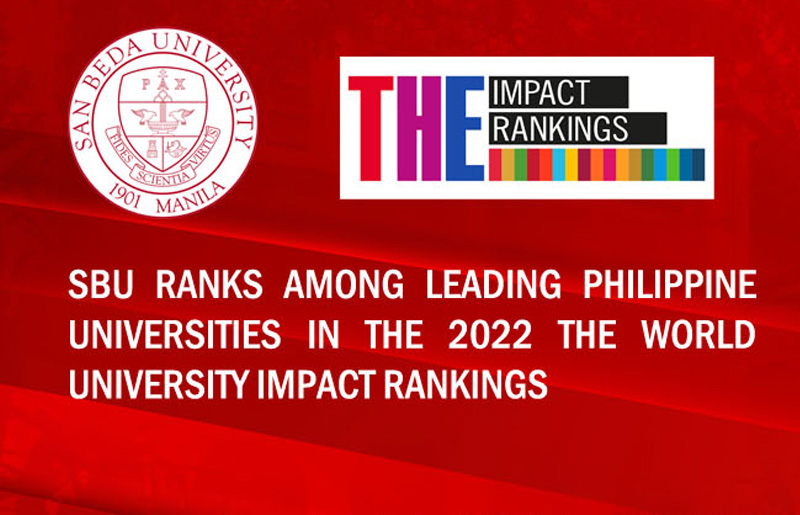 San Beda University Clinches Times Higher Education Impact Rankings